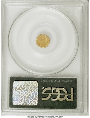 image for: Undated 25C Liberty Round 25 Cents, BG-206, High R.4, MS62 PCGS. PCGS Population (10/26). NGC Census: (2/1). (#10391)...