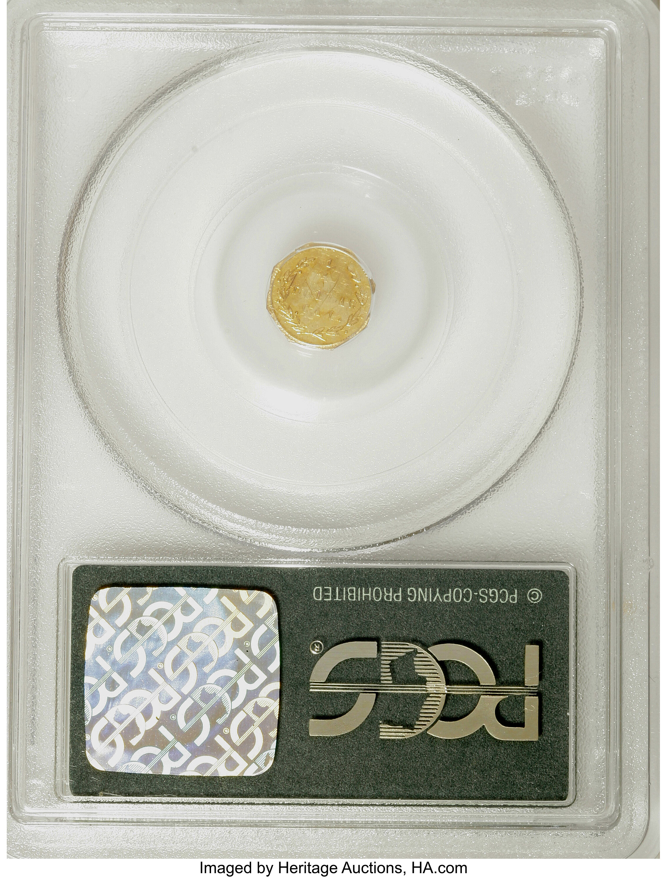 image for: 1871 25C Liberty Octagonal 25 Cents, BG-768, R.4, AU55 PCGS. PCGS Population (4/58). NGC Census: (0/9).   (#10595)From ...