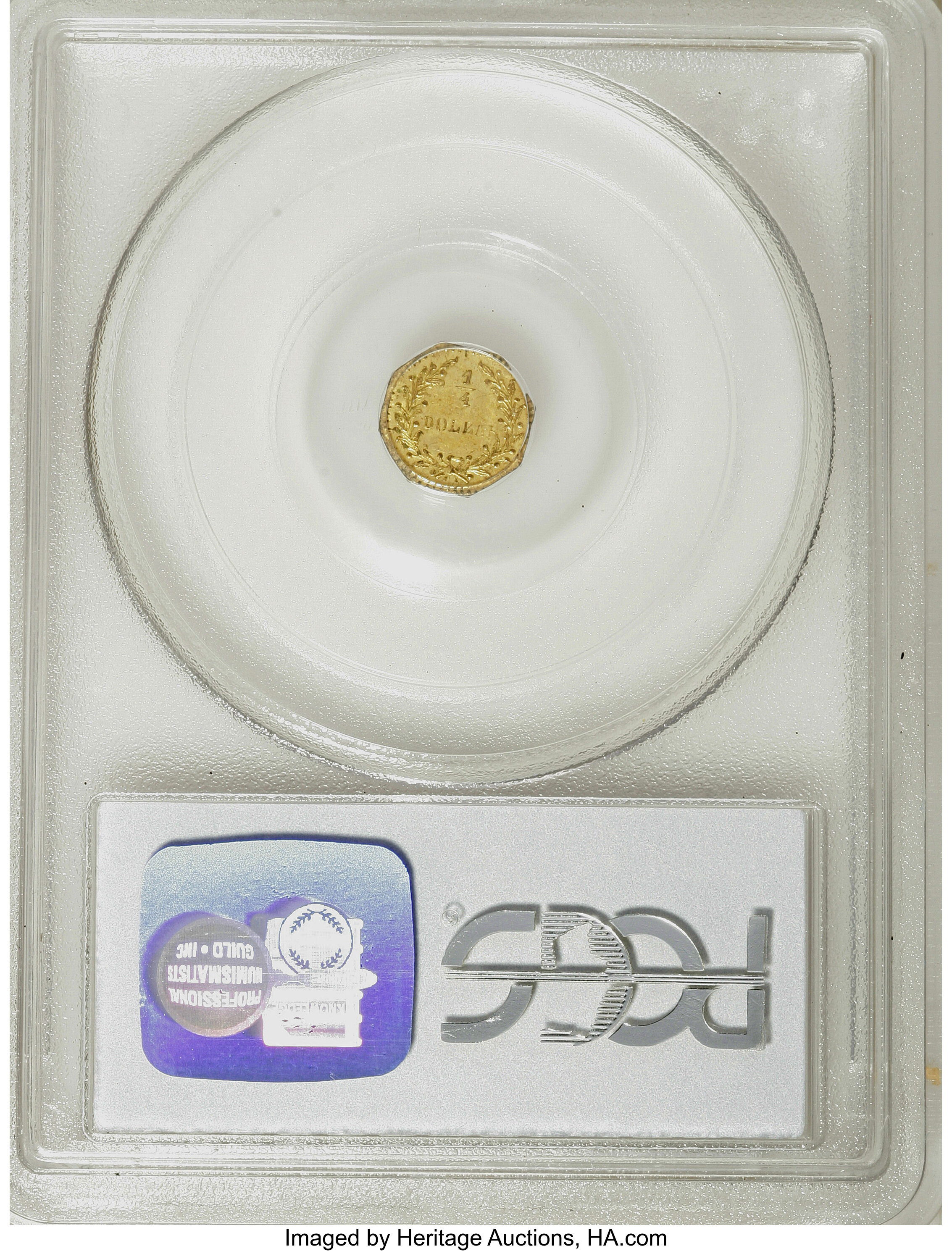 image for: 1881 25C Indian Octagonal 25 Cents, BG-799M, Low R.5, MS63 PCGS. Ex: The New Millenium Collection. PCGS Population (20/23)....