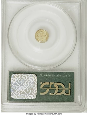 image for: 1872 25C Liberty Round 25 Cents, BG-816, R.6, AU55 PCGS. PCGS Population (1/15). NGC Census: (0/1). (#10677)From The ...
