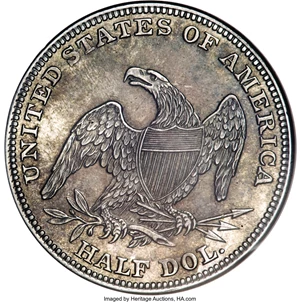 image for: 1839-O 50C Capped Bust, Reeded Edge PR62 NGC.