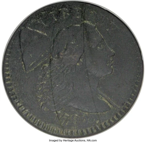 image for: 1794 1C Head of 1794, S-65, B-51, R.1--Corroded--NCS. XF Details. NGC Census: (0/0). PCGS Population (0/1). (#35654)...