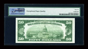 image for: Fr. 1880-I $50 1929 Federal Reserve Bank Note. PMG Gem Uncirculated 66 EPQ....