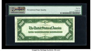 image for: Fr. 2210-L $1000 1928 Federal Reserve Note. PMG About Uncirculated 55 EPQ....