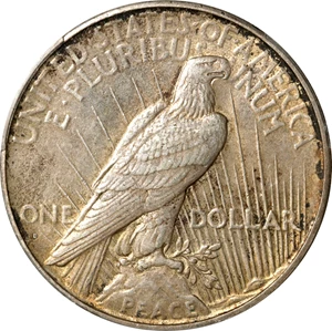 image for: 1934-D Peace Silver Dollar. VAM-4. Top 50 Variety. Doubled Die Obverse, Small D. AU-55 (PCGS).