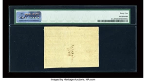 image for: Georgia 1776 $1/4 PMG Choice Extremely Fine 45....