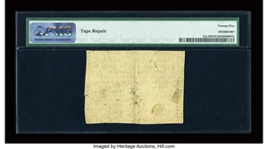 image for: Georgia 1776 $1/4 PMG Very Fine 25 NET....