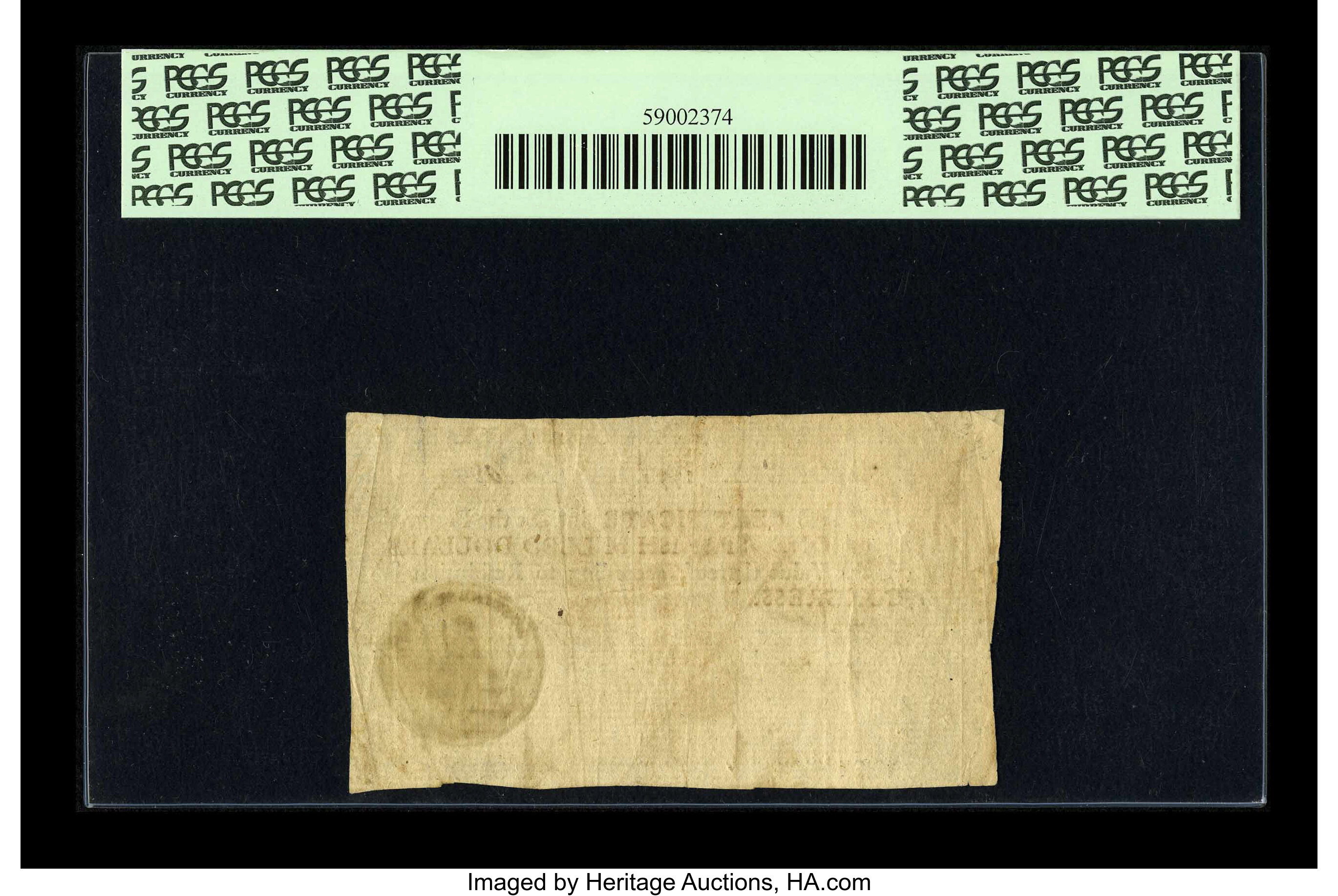 image for: Georgia 1776 $1 PCGS Very Fine 30PPQ....