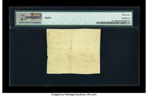 image for: Georgia June 8, 1777 $6 PMG Choice Very Fine 35....