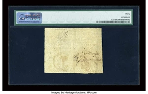 image for: Georgia June 8, 1777 $6 PMG Very Fine 30....