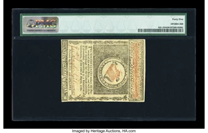image for: New Hampshire April 29, 1780 $8 PMG Choice Extremely Fine 45....