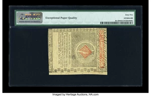 image for: Rhode Island July 2, 1780 $20 PMG Gem Uncirculated 65 EPQ....