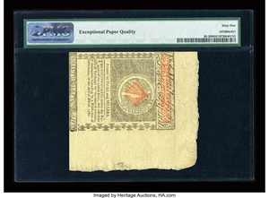 image for: Rhode Island July 2, 1780 $20 PMG Gem Uncirculated 65 EPQ....