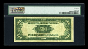 image for: Fr. 2200-F $500 1928 Federal Reserve Note. PMG Very Fine 25....