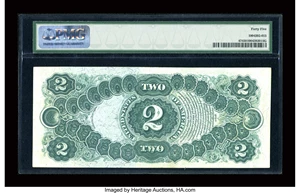 image for: Fr. 47 $2 1875 Legal Tender PMG Choice Extremely Fine 45....