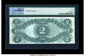 image for: Fr. 47 $2 1875 Legal Tender PMG Extremely Fine 40....