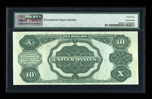 image for: Fr. 302 $10 1908 Silver Certificate PMG Choice Extremely Fine 45 EPQ....