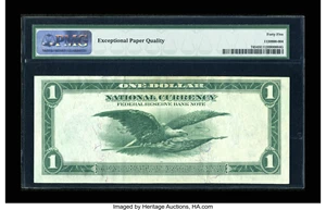 image for: Fr. 745 $1 1918 Federal Reserve Bank Note PMG Choice Extremely Fine 45 EPQ....