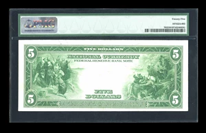 image for: Fr. 783 $5 1918 Federal Reserve Bank Note PMG Very Fine 25....