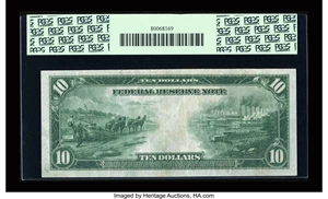 image for: Fr. 946 $10 1914 Federal Reserve Star Note PCGS Very Fine 30PPQ....