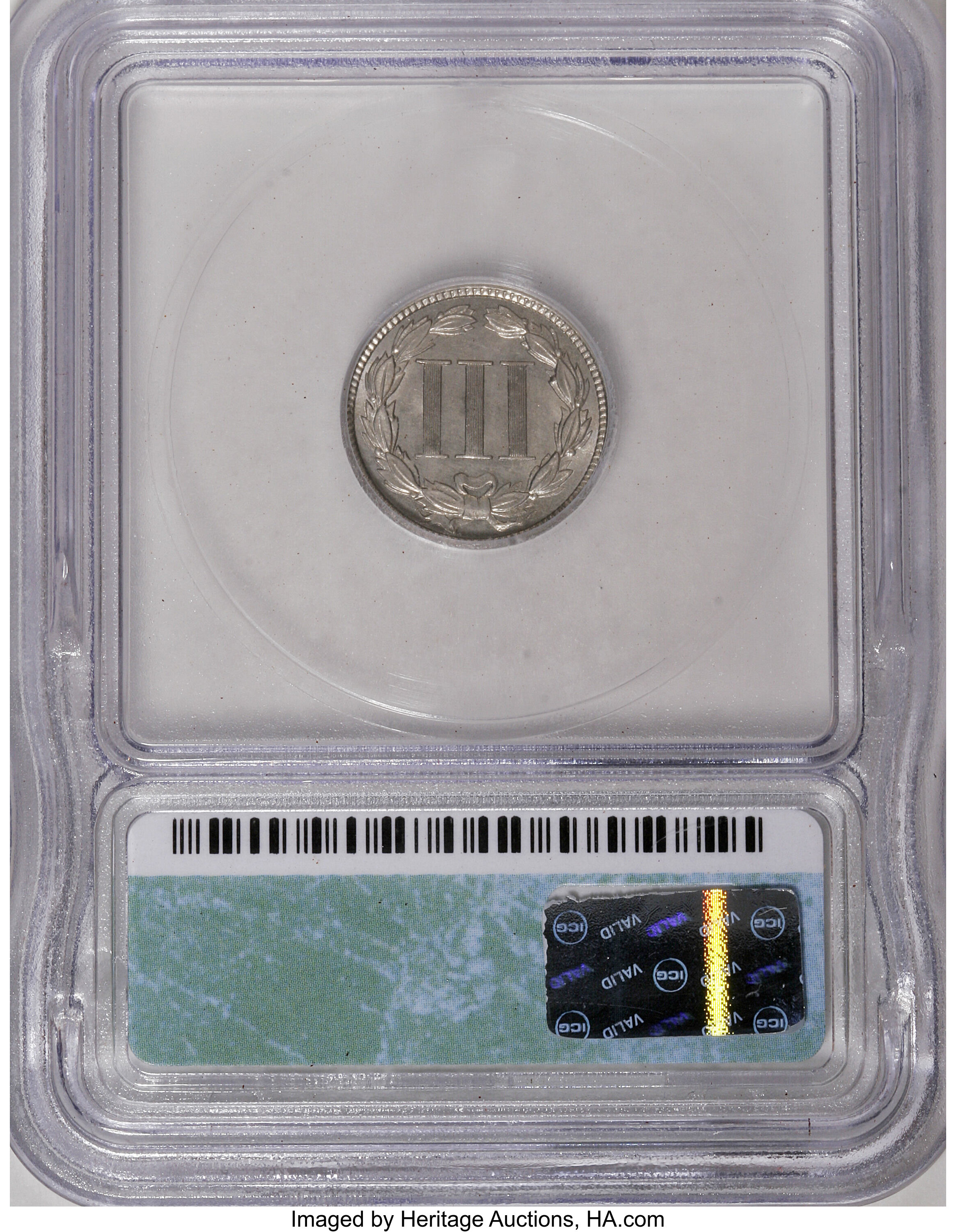 1881 3cN MS60 thumbnail 2