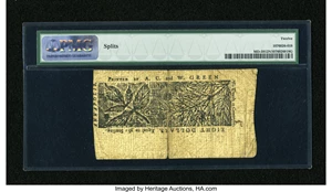 image for: Maryland March 1, 1770 $8 PMG Fine Net 12....