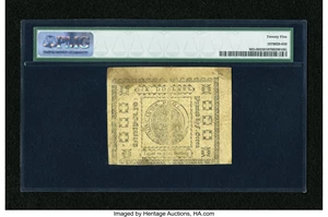 image for: Maryland December 7, 1775 $6 PMG Very Fine 25....