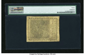 image for: Continental Currency January 14, 1779 $2 PMG Very Fine 20....