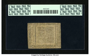 image for: Continental Currency November 29, 1775 $3 PCGS Fine 15....
