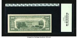 image for: Fr. 2070-E $20 1969C Federal Reserve Note. PCGS Choice New 63....