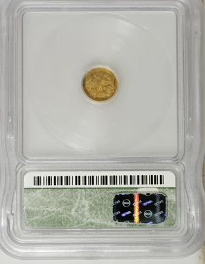 image for: 1869 50C Liberty Round 50 Cents, BG-1009, R.5, AU55 ICG. NGC Census: (0/5). PCGS Population (2/30). (#10838)...