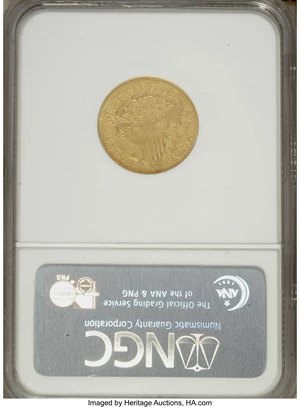 image for: 1804 $2 1/2 13 Star Reverse AU55 NGC....