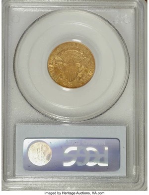 image for: 1806/5 $2 1/2 7x6 Stars AU55 PCGS. CAC....