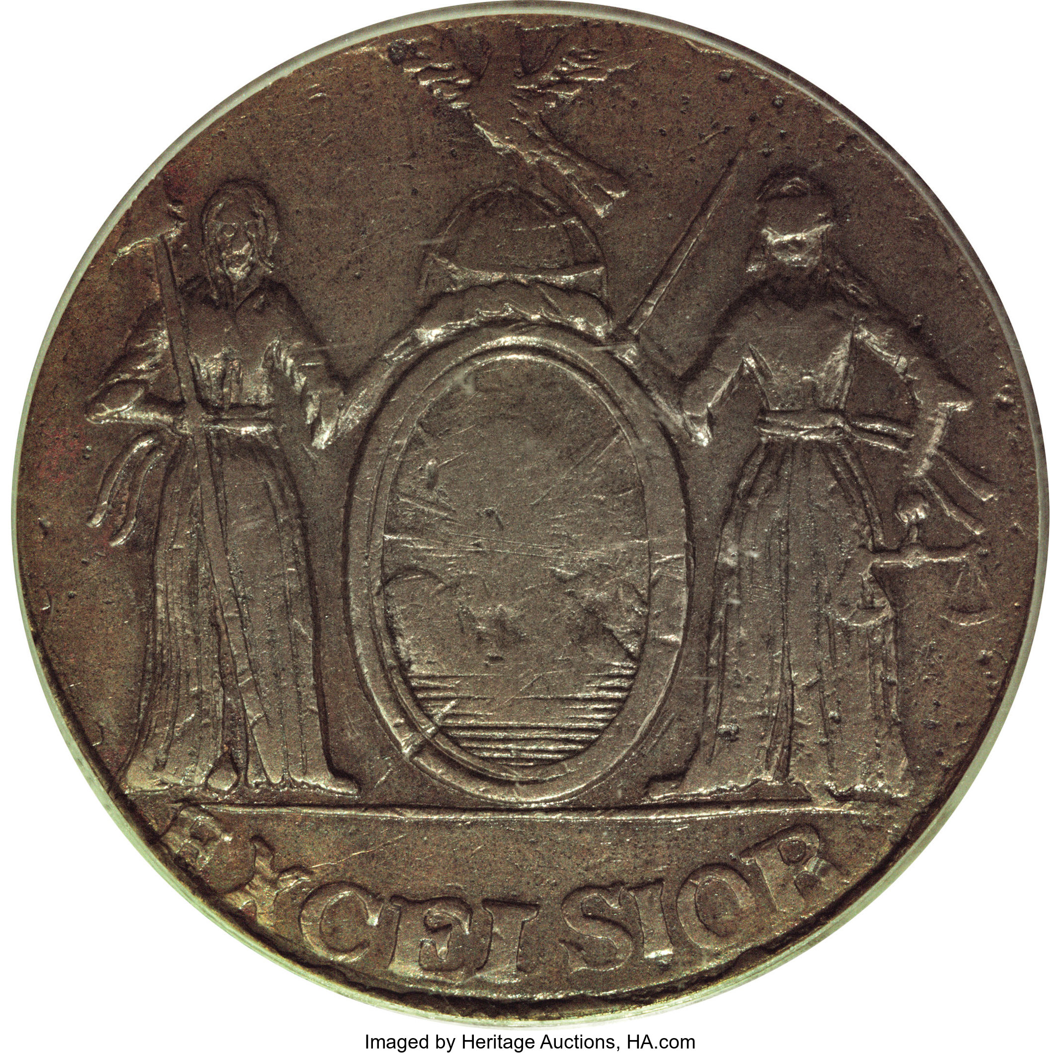 image for: 1787 COPPER New York Excelsior Copper, Eagle Left XF45 PCGS....