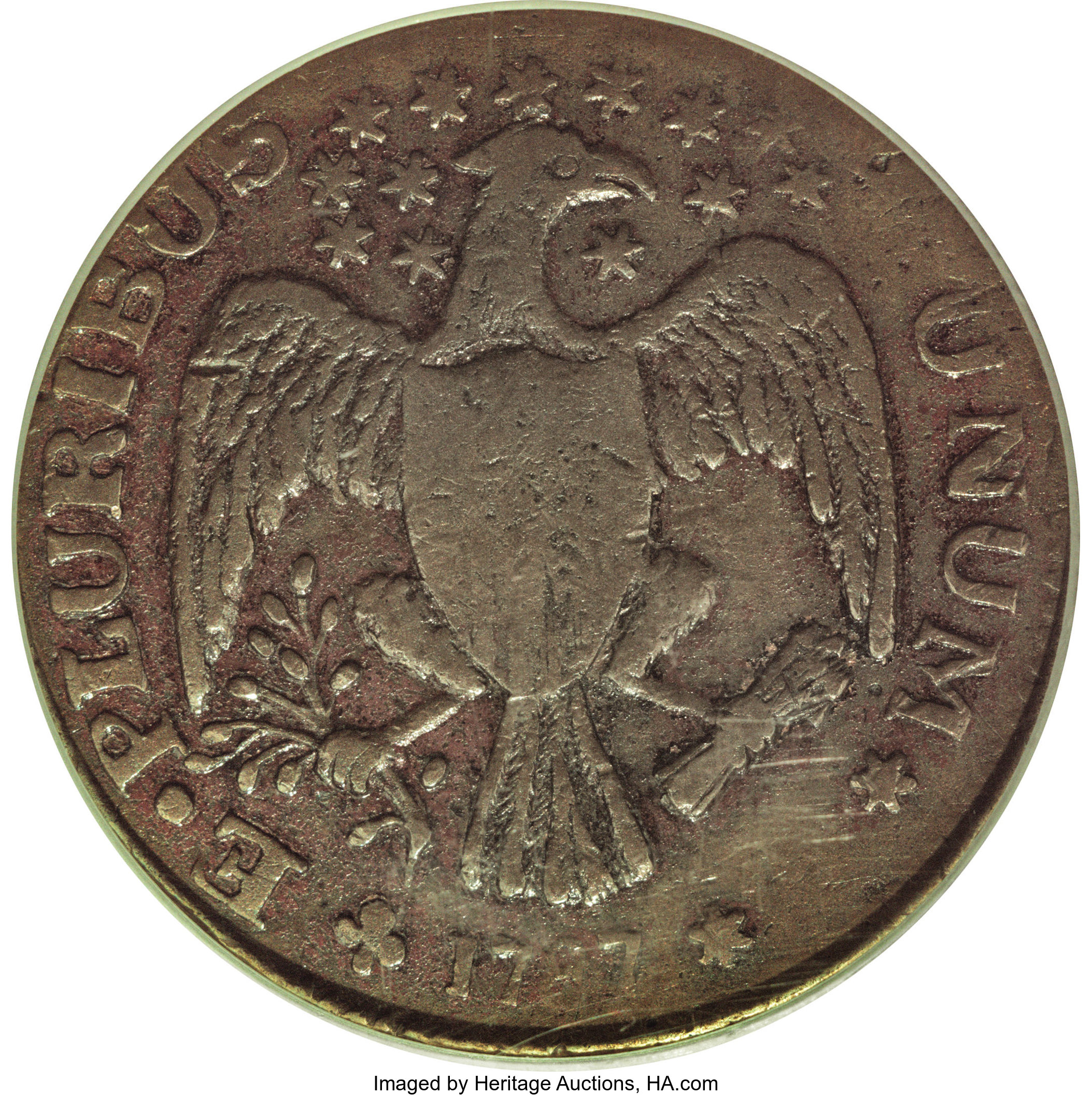 image for: 1787 COPPER New York Excelsior Copper, Eagle Left XF45 PCGS....