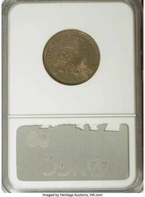 image for: 1857 25C PR66 NGC....
