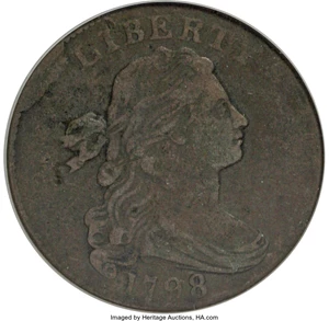 image for: 1798 1C Second Hair Style, S-171, B-30, R.4--Corroded--NCS. VF Details. NGC Census: (0/0). PCGS Population (0/1). (#36083...