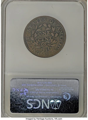 image for: 1798 1C Second Hair Style, S-171, B-30, R.4--Corroded--NCS. VF Details. NGC Census: (0/0). PCGS Population (0/1). (#36083...