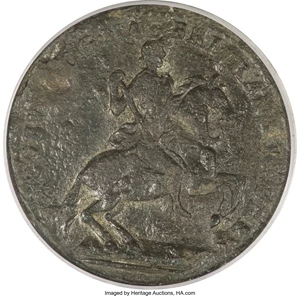 image for: (1688) TOKEN American Plantations 1/24 Part Real AU53 PCGS....