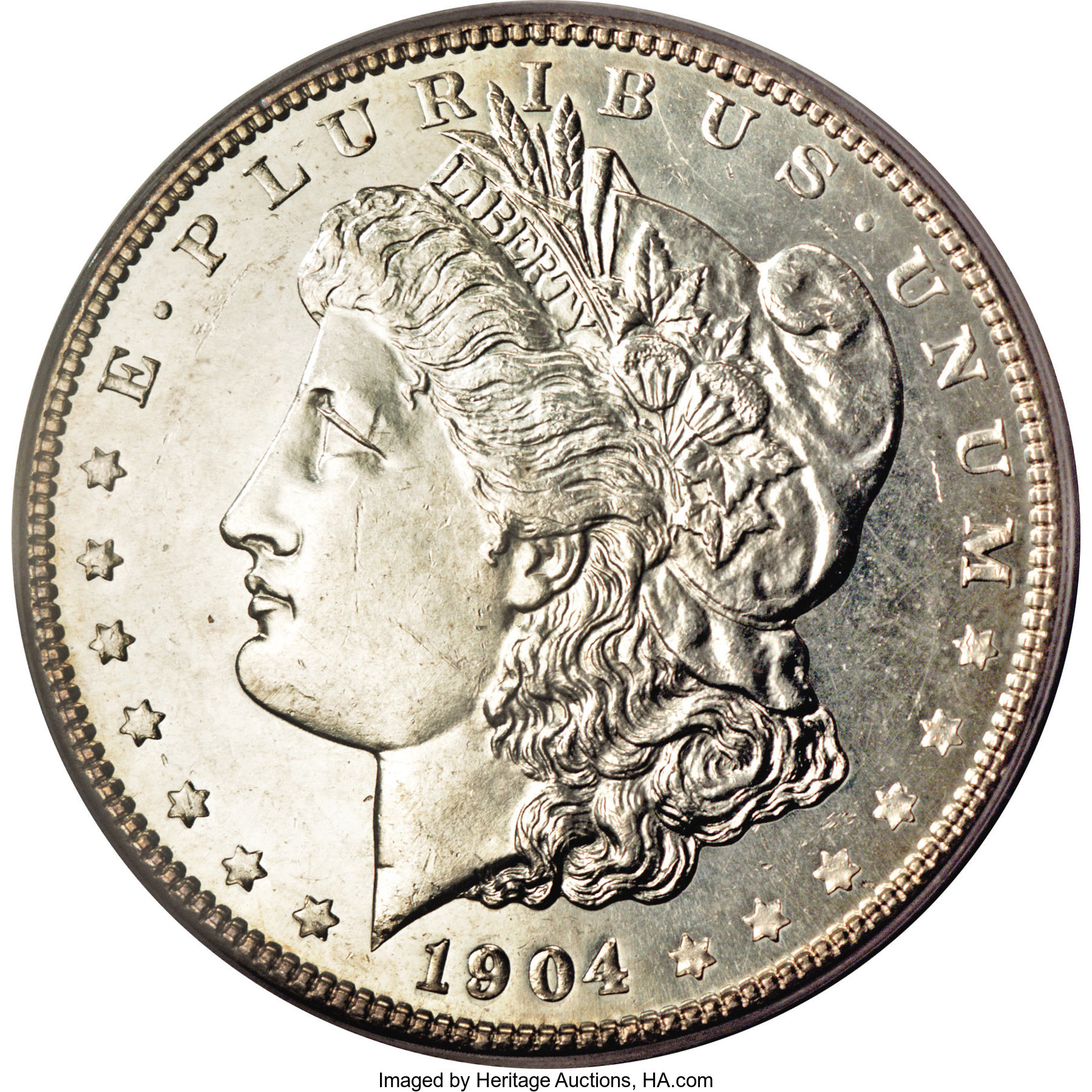 image for: 1904 $1 MS64 Deep Mirror Prooflike PCGS....