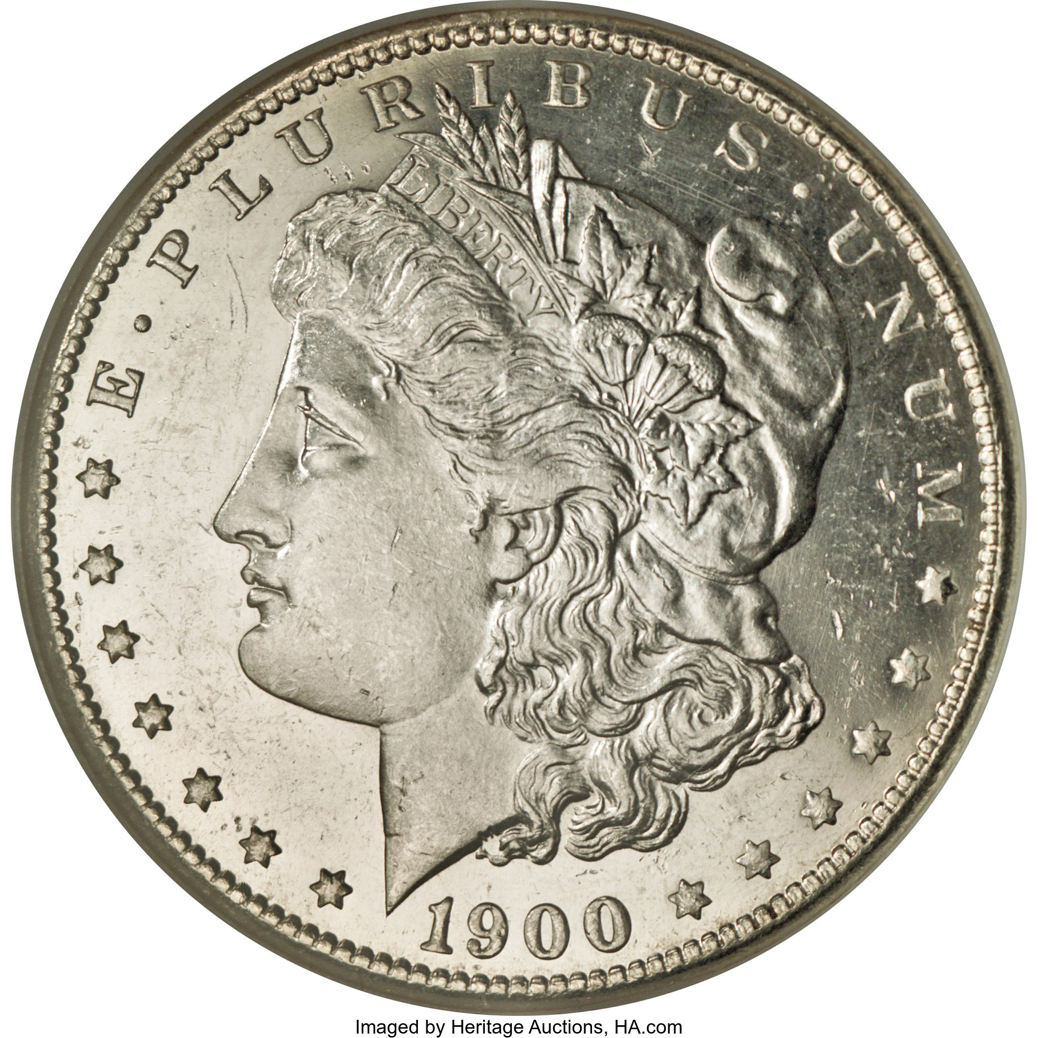 image for: 1900-S $1 MS63 Deep Mirror Prooflike NGC....