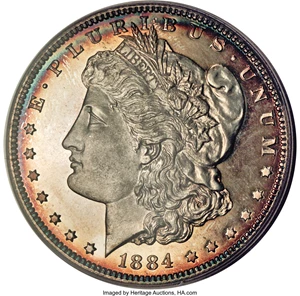 image for: 1884 $1 PR65 Deep Cameo PCGS....
