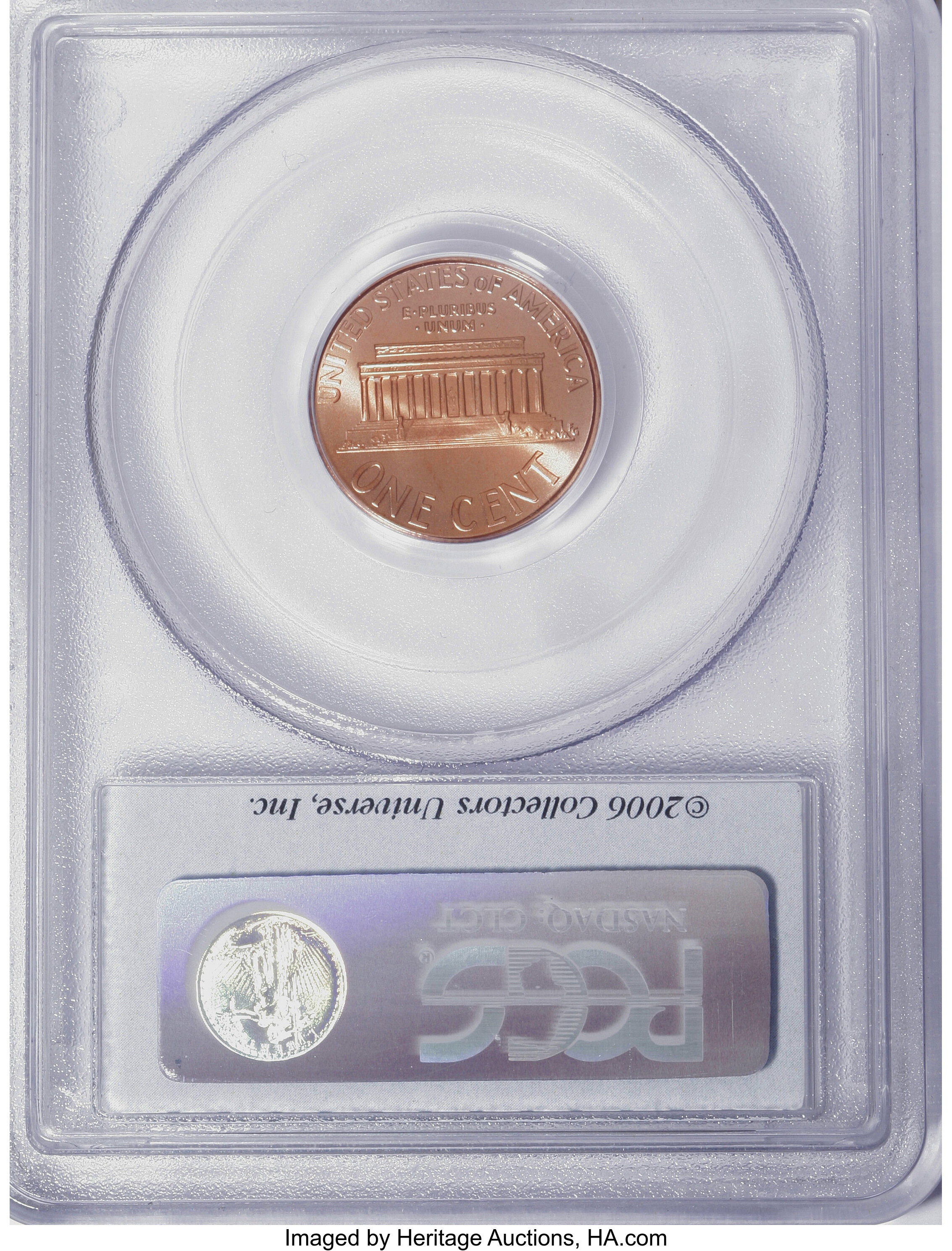 image for: 2006 1C Satin Finish MS69 Red PCGS. PCGS Population (828/20). NGC Census: (0/0).   (#893196)...