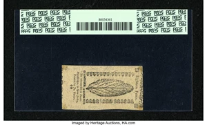 image for: New Jersey December 31, 1763 18d PCGS New 61....