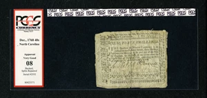 image for: North Carolina December, 1768 40s PCGS Apparent Very Good 08....