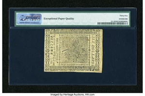 image for: Continental Currency July 22, 1776 $6 PMG Choice Very Fine 35 EPQ....