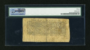 image for: Maryland April 10, 1774 $1/3 PMG Choice Fine 15....