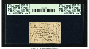 image for: North Carolina April 23, 1761 £3 PCGS Apparent Very Fine 35....