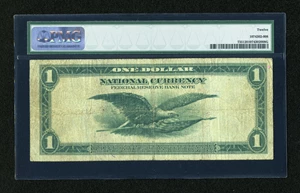 image for: Fr. 734 $1 1918 Federal Reserve Bank Note PMG Fine 12....
