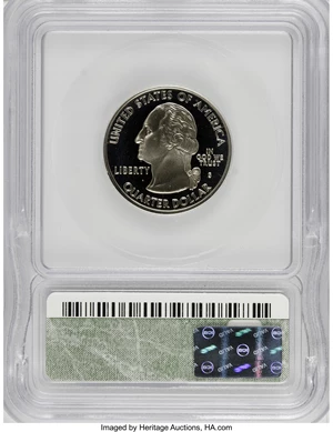 image for: 2001-S 25C North Carolina Clad PR70 Deep Cameo ICG. NGC Census: (0/0). PCGS Population (73/0). Numismedia Wsl. Price for N...